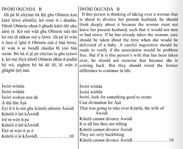 ©kominifa.com | Extract of "Ifá a complete divination"