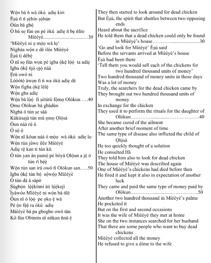 ©kominifa.com | Extract of "Ifá a complete divination"